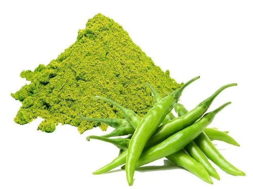 Green chilli powder
